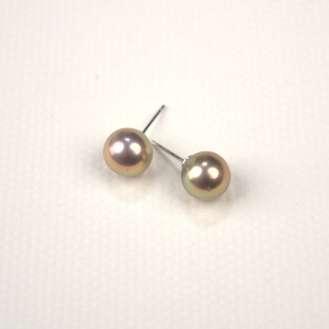 METALIC - Freshwater Edison Pearl Earrings 9-10mm