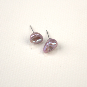 Pearl Earring - Purple