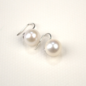 Freshwater Edison Nucleated - High Heel Stud Pearl Earrings 11-12mm